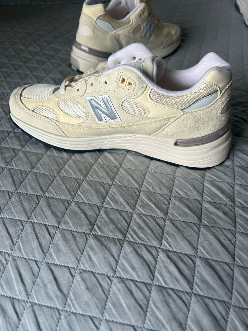 New Balance Calcium Cashew 992 10D - Picture 7 of 8